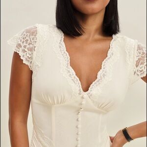 Reformation Arianne Midi Dress (size 4)